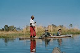 Mokoro im Okawango Delta