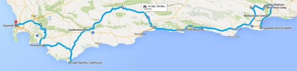 Mietwagen Rundreise Südafrika Garden Route Kapstadt