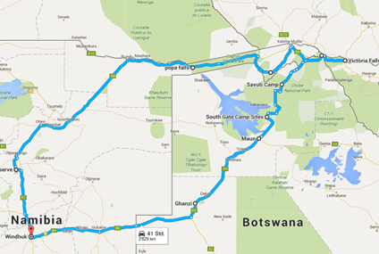 Namibia Botswana Tour