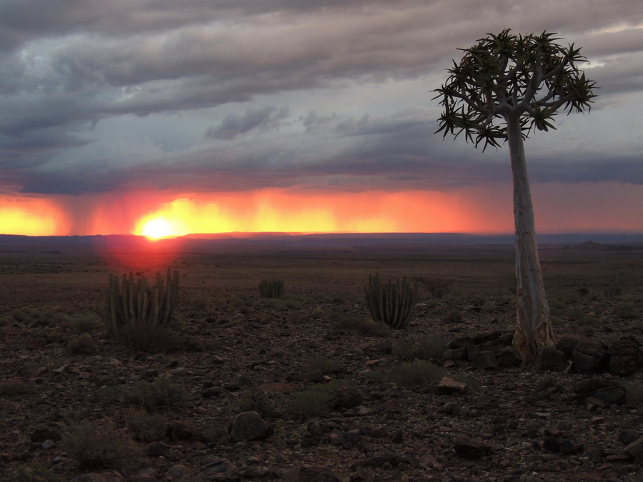 Abendstimmung beim  Fish River Canyon